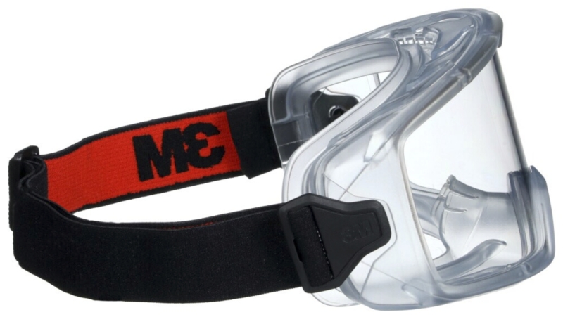Preview: 3M™ GoggleGear™ Schutzbrille GG3101-SGAF, Klar, Schlagfeste Polycarbonat Scheibe, Belüftet, Anti Kratz & Beschlags Beschichtung, UV Schutz, Zum Schutz gegen Flüssigkeitsspritzer & Partikel