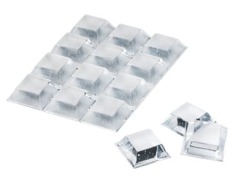 Preview: 3M™ Bumpon™ SJ 5323 T BL, Ø 20,5 mm, H: 7,6 mm, Transparent, Elastikpuffer mit A-20 Acrylat, Klebstoff Mini-Pack mit 12 Stück