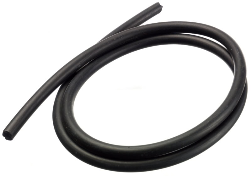 Preview: Dräger® CR-NR Gummi Schlauch 1180681, Innendurchmesser: 5 mm, Meterware, Leitfähig & Anti-Statisch, Geeignet für nicht reaktive Gase, Wandstärke: 2 mm, Schwarz, Für Dräger® X-dock® / Prüfgase / X-am® Pumpe / 7000 / Schwimmersonden