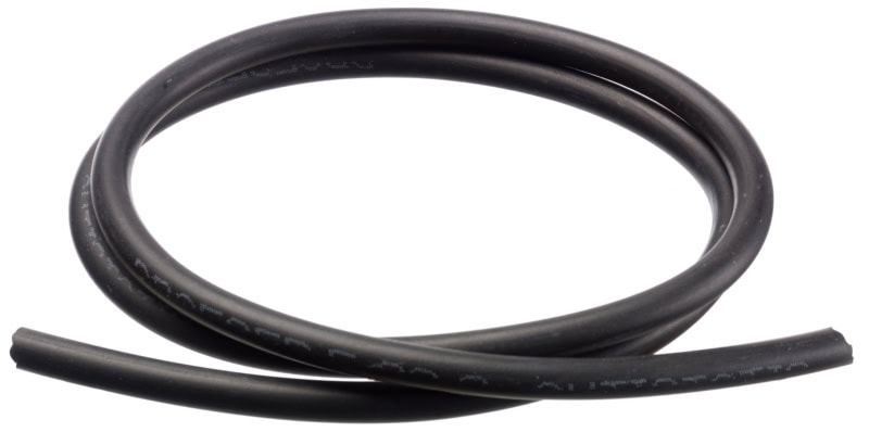 Preview: Dräger® FKM Schlauch 8325837, Innendurchmesser: 3 mm, Meterware, Lösemittelbeständig, Geeignet für nicht reaktive Gase, Wandstärke: 1,5 mm, Schwarz, Für Dräger® X-am® Pumpe / 125 / 7000 / 3500 / 8000 / X-zone® 5500 / Schwimmersonden