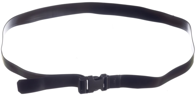 Preview: Dräger® PARAT® Kunststoff Hüftgurt R53026, Schwarz, Dekontaminierbar, Für Dräger® PARAT® 4720 / 4730 / 5520 / 5530 / 7520 / 7530 Fluchthauben, Zum Tragen des Soft Pack / Hard Case an der Hüfte