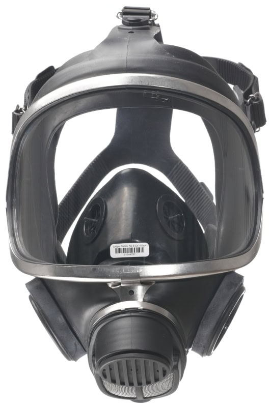 Preview: Dräger® X-plore® 6530 Gasmaske / Vollmaske R58160, Universalgröße, Schlagfeste Polycarbonat Sichtscheibe, EPDM Maskenkörper, Edelstahlrahmen, Seitlicher RD40 Filteranschluss [NATO Standard], Für Industrieeinsatz