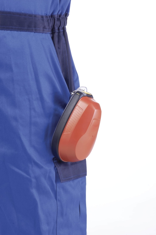 Preview: Dräger® PARAT® 3260 Flucht Filtergerät 3704479, ABEK15 Filter für mind. 15 Min. Schutz, Filter eingeschweißt, Universalgröße, Flucht Filtergerät zum Schutz gegen organische, anorganische, saure Gase & Dämpfe, Ammoniak & org. Ammoniakderivate
