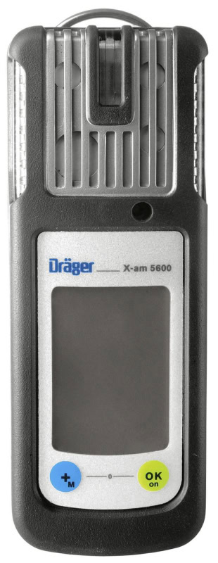 Preview: Dräger® X-am® 5600 Mehrgasmessgerät 8321373, Basisversion, Ohne Sensoren, 1 bis 6 Gase Messgerät, IP 67 Wasserdicht, Für die Freimessung von Kanälen, Schächten und geschlossenen Räumen