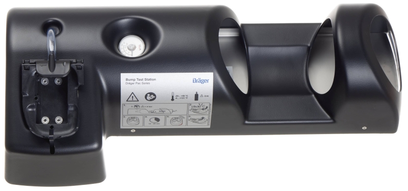 Preview: Dräger® Pac® Bump Test Station ohne Prüfgasflasche 8317410, Passend für Pac® 3500 / 6000 / 6500 / 7000 / 8000 / 8500 Serie, Für Begasungstest & Justierung