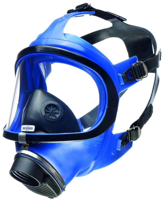 Preview: Dräger® X-plore® 6570 Gasmaske / Vollmaske R55790, Universalgröße, Schlagfeste Polycarbonat Sichtscheibe, Silikon Maskenkörper, Edelstahlrahmen, RD40 Filteranschluss [NATO Standard], Für Industrieeinsatz