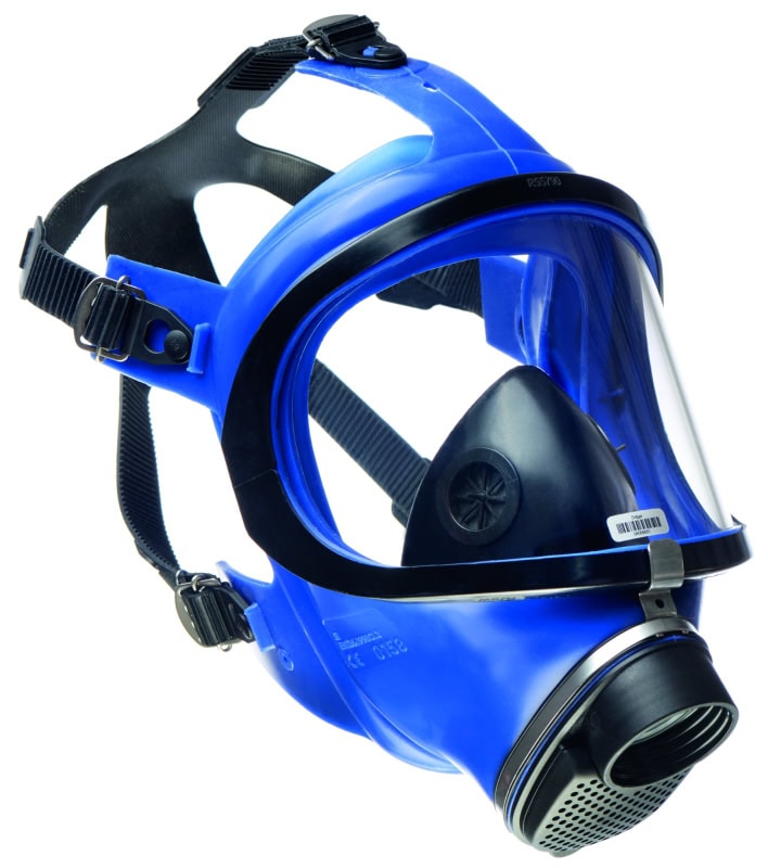 Preview: Dräger® X-plore® 6570 Gasmaske / Vollmaske R55790, Universalgröße, Schlagfeste Polycarbonat Sichtscheibe, Silikon Maskenkörper, Edelstahlrahmen, RD40 Filteranschluss [NATO Standard], Für Industrieeinsatz