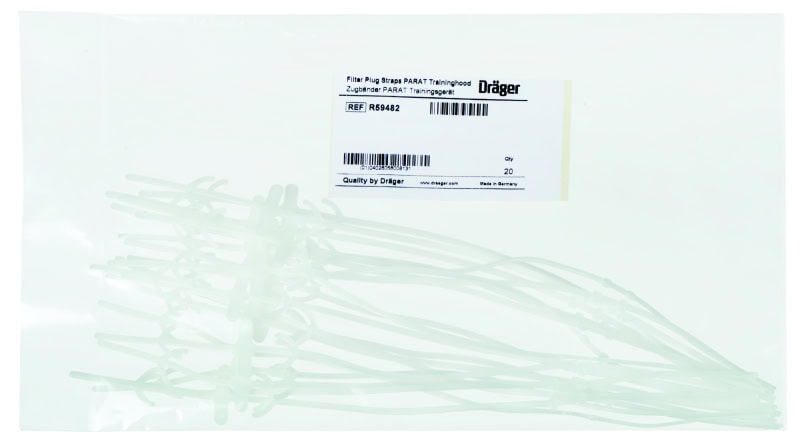 Preview: Dräger® PARAT® Zugband für Trainingsfluchthauben R59482, Zugband für Dräger® PARAT® Trainingshauben