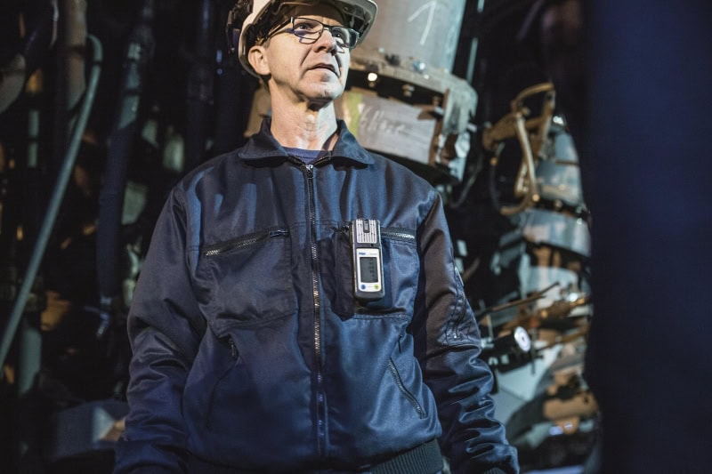 Preview: Dräger® X-am® 5600 Mehrgasmessgerät Freimessung Set 8326581, Sensoren: IR EX/CO2, O2, H2S/CO, inkl. Ladestation und Pumpen Koffer mit Zubehör, IP 67 Wasserdicht, Ideal für Kanalarbeiten