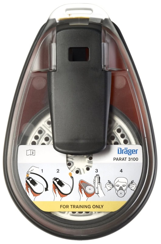 Preview: Dräger® PARAT® 3100 Trainingsgerät 3704881, Für Training der Nutzung von PARAT® 3100 Fluchtgeräten