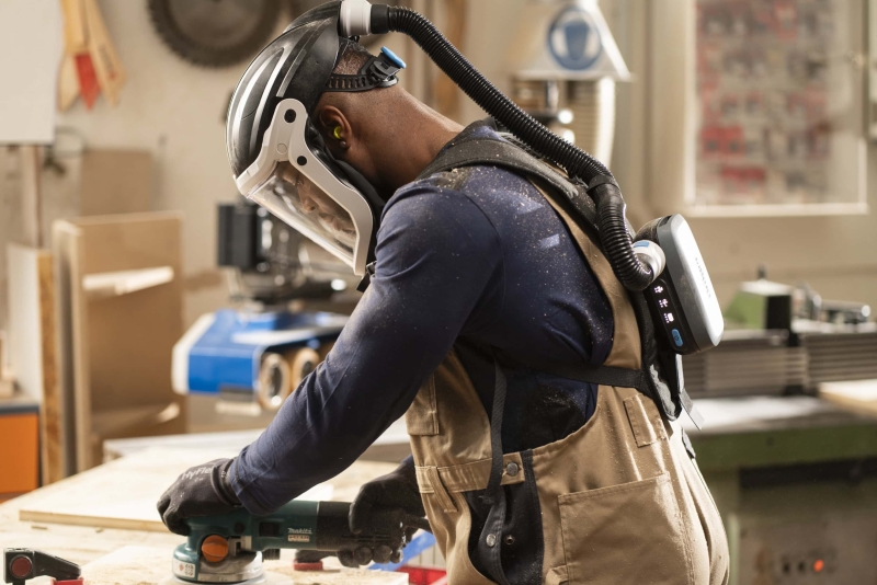 Preview: Dräger® X-plore® 8300 Gebläseeinheit 3732600, Universal Edition, TH3/TM3, 8 - 11 Stunden Laufzeit, Partikelschutz, Für höchste Anforderungen in Industrie und Gesundheitswesen