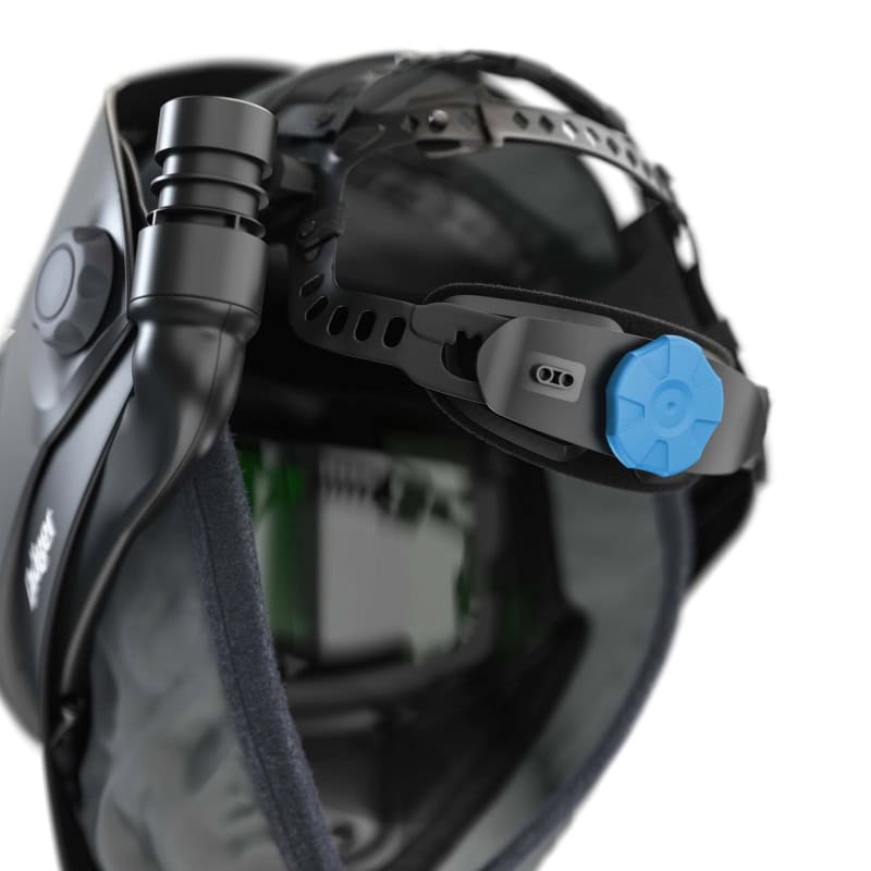 Preview: Dräger® X-plore® 8500 Schweißer Set Premium 3722131, TH3, 4A/3B, Seitenfenster, Hochklapp Funktion, Kopfband + Textilkopfschutz