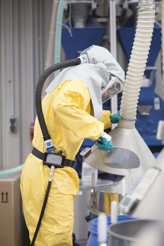 Preview: Dräger® X-plore® 9300 Druckluft Einheit 3363587, Ohne Hüftgurt, 4A/3B, Passend für Robuste Kopfteile, Hauben & Schweißermasken Gen. 2, Partikel- Gase- & Dämpfeschutz, Für Anwendungen in Industrie und Gesundheitswesen
