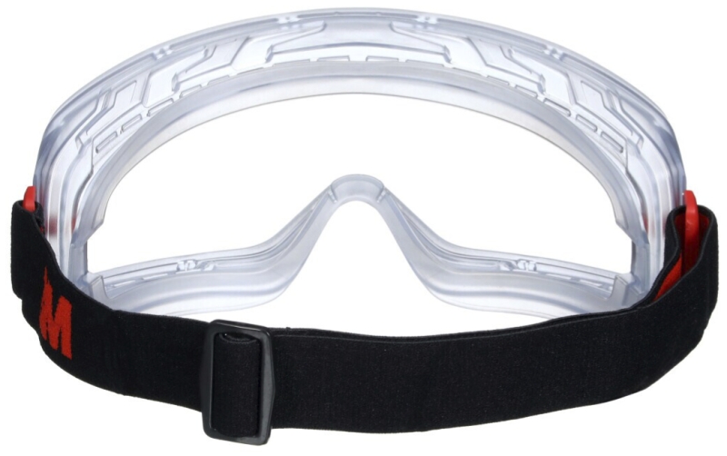 Preview: 3M™ GoggleGear™ Schutzbrille GG3101-SGAF, Klar, Schlagfeste Polycarbonat Scheibe, Belüftet, Anti Beschlags Beschichtung, UV Schutz, Zum Schutz gegen Flüssigkeitsspritzer & Partikel