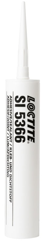 Preview: Henkel™ Loctite® Acetoxy Silikon Kleb- und Dichtstoff SI 5366, 310 ml, Transparent, Fließend, 1K, 2063268, Für universelle Anwendungen