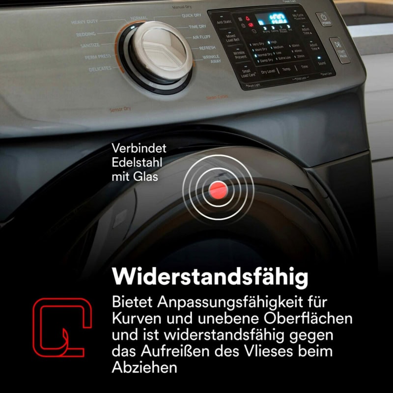 Preview: 3M™ Doppelseitiges Vliesklebeband 56215, 1000 mm x 50 m, 0,15 mm, Transparent, Lösemittelfrei, Für Verklebungen mit hoher Oberflächenenergie