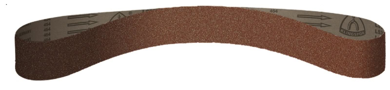 Preview: KLINGSPOR LS 309 X Schleifband 36755, 28 mm x 533 mm, P40, A, F4G, Aluminiumkorn, Für Metall Universal und NE-Metalle