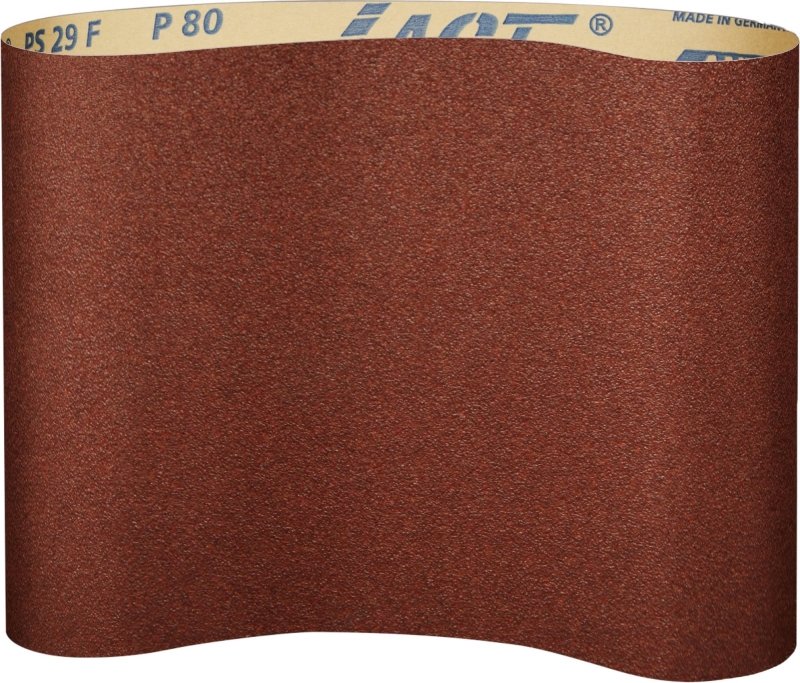 Preview: KLINGSPOR PS 29 F ACT Breitschleifband 292904, 1120 mm x 1900 mm, P80, A, F1, Aluminiumkorn, Für Kunststoff und Holz Schleifanwendungen