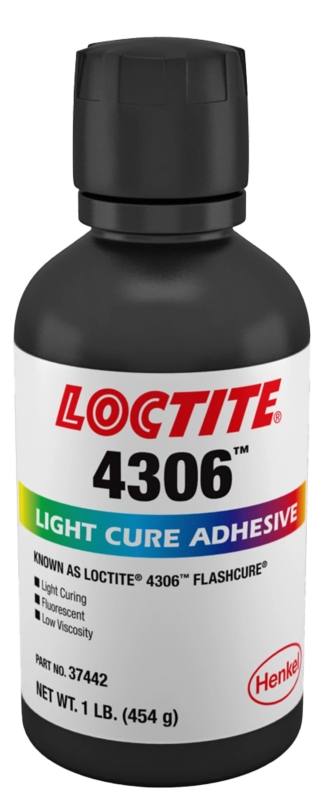 Preview: Henkel™ Loctite® 4306 UV Klebstoff, 454 g, Transparent/Hellgrün, 1839323, Für Kunststoffe und Metalle