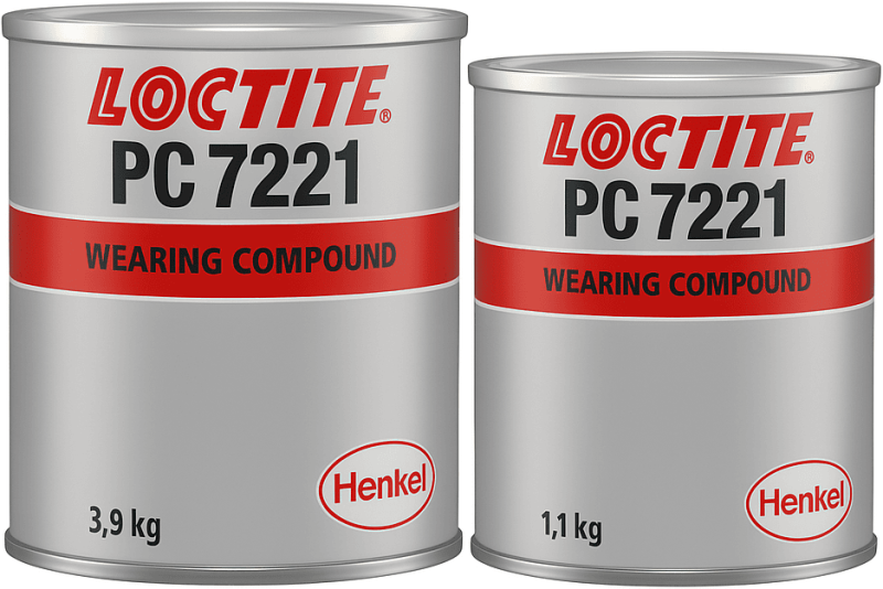 Preview: Henkel™ Loctite® PC 7221 Epoxidbeschichtung, 5 Kg , Grau, 2.3 : 1, 2K, 735862, Zum Schutz gegen extreme Korrosion durch Kontakt mit Chemikalien