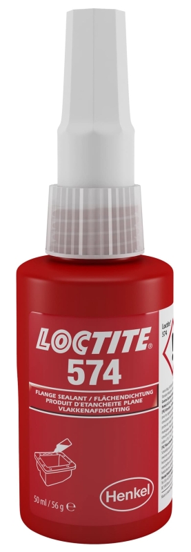 Preview: Henkel™ Loctite® 574 Flächendichtung, 50 ml, Orange, Mittel, 234534, Für verwindungssteife Flanschverbindungen