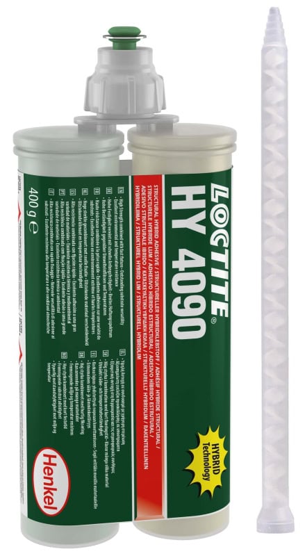 Preview: Henkel™ Loctite® Hybridklebstoff auf Cyanacrylatbasis HY 4080, 400 g, Grau, Fest, 2K, 1:1, Hohe Schlagfestigkeit