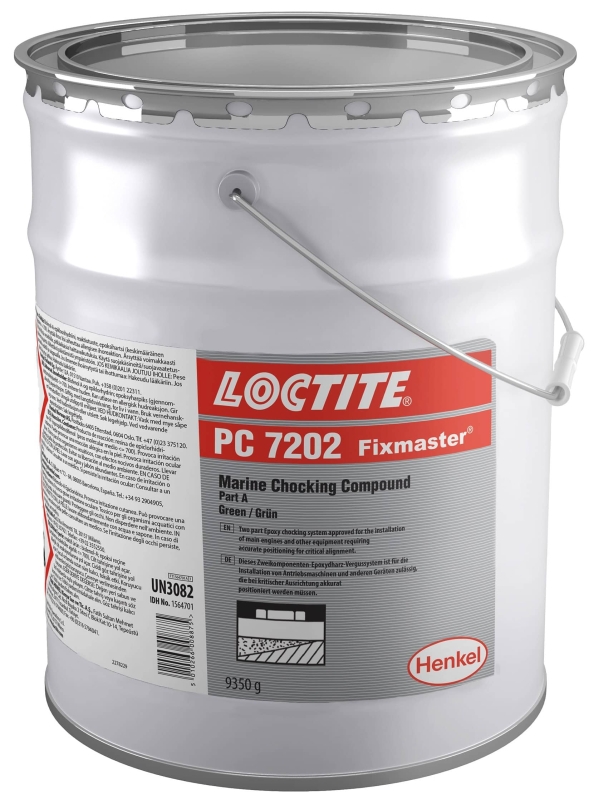 Preview: Henkel™ Loctite® PC 7202 Epoxidharz-Vergusssystem, 3.5 Kg , Orange/Grün, 100 : 11.6, 2K, 1807018, Für maximale Belastungen