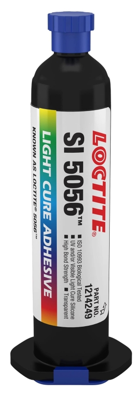 Preview: Henkel™ Loctite® SI 5056 Silikon UV Klebstoff, 25 ml, Transparent, 3048340, Für medizinische Anwendungen geeignet