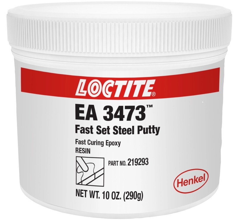 Preview: Henkel™ Loctite® EA 3473 Epoxid-Spachtelmasse, 500 g, Grau, 2K, 229174, Für die Reparatur von Metalloberflächen