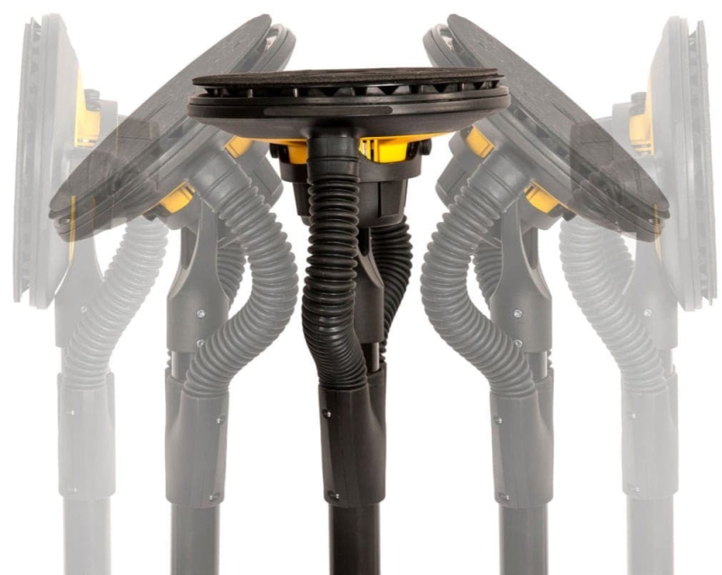 Preview: Mirka® LEROS 950CV + DEXOS Wand & Deckenschliff Starter Kit KIT2553CDMDE, Schleifer: Ø 225 mm, 5 mm Schleifhub, Zentralabsaugung, Für absolute Perfektion mit geringsten Aufwand