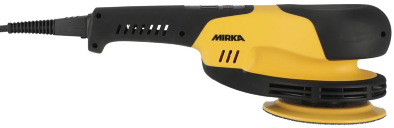 Preview: Mirka® POLAROS RP 600 Rotations Poliermaschine MRP6002100, Mit Case, Ø 150 mm, 0 mm Schleifhub, M4 Gewinde, Ohne Absaugung, 1 PS / 750 Watt, Für professionelle Polierarbeiten