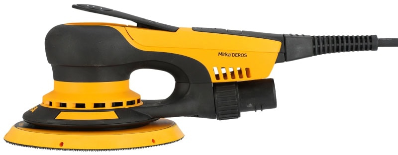 Preview: Mirka® DEROS II 650 Elektro Exzenterschleifer MID6504044, Ø 150 mm, 5 mm Schleifhub, 5/16"-Gewinde, Zentralabsaugung, 240V, 0,54 PS / 400 Watt, Externe Absaugung