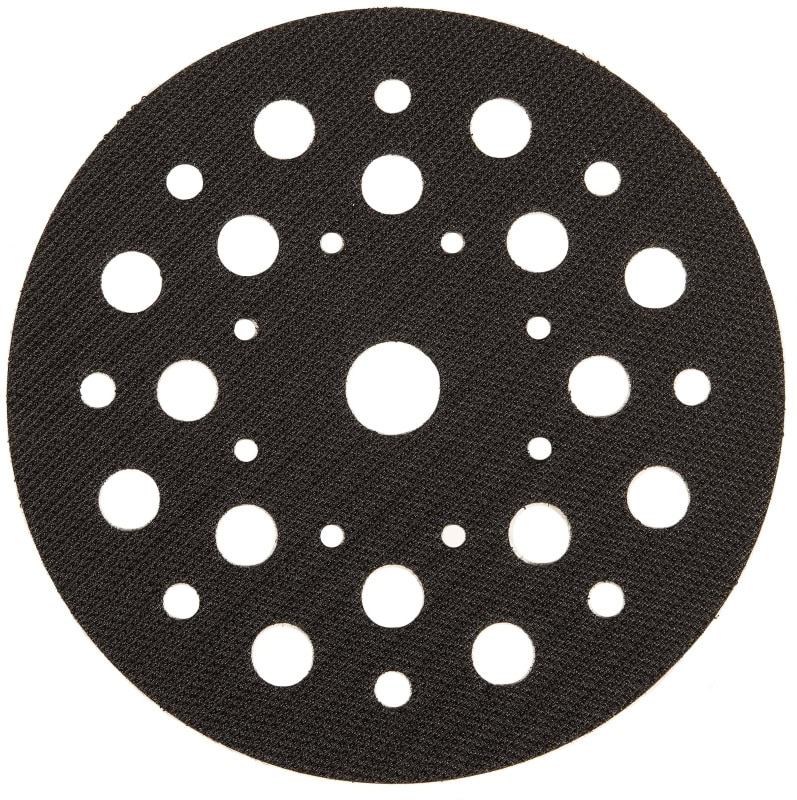 Preview: Mirka® 8295531211, Ø 125 mm, 10 mm, 33 Löcher, Kletthaftend, Softauflage für Stützteller, Für Lochsysteme: 8-fach, 9-fach, 17-fach gelochte, Multilochung und Gitternetzscheiben