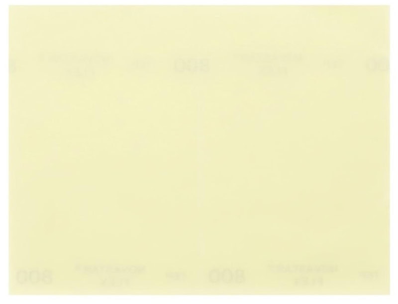 Preview: Mirka® Novastar FLEX FX6CC02581, 130 mm x 170 mm, P800, Gelb, Kletthaftend, Flexible Schleifbögen mit Aluminiumkorn