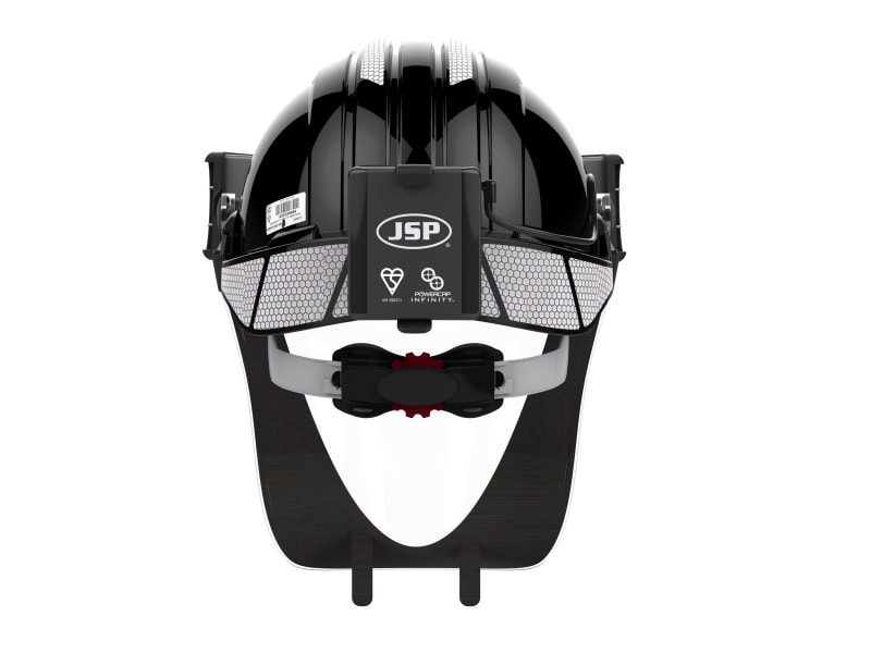 Preview: Powercap® Infinity® CEA646-001-100, Voll integriertes TH3-Atemschutzgerät mit schwarzem Helm & Gehörschutz