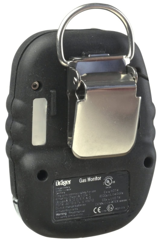 Preview: Dräger® Pac® 6000 Eingasmessgerät 8326321, Sensor: CO, Zeitlimitiert, IP 68 Staub & Wasserdicht, Mobiles Gaswarngerät für Kohlenstoffmonoxid (CO)