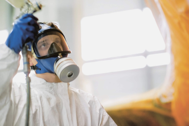 Preview: Dräger® X-plore® 6570 Gasmaske / Vollmaske R55790, Universalgröße, Schlagfeste Polycarbonat Sichtscheibe, Silikon Maskenkörper, Edelstahlrahmen, RD40 Filteranschluss [NATO Standard], Für Industrieeinsatz
