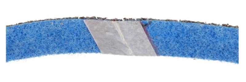 Preview: Mirka® Conditioning Feilenband TR40301080, 10 mm x 330 mm, A, P80, Universal Vliesband mit Aluminiumkorn, Für Oberflächenbearbeitung