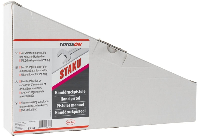 Preview: Henkel™ Teroson® Handauftragsgerät ET  STAKU, 1K, 142240, Für 290 ml, 300 ml und 310 ml Kunsstoff- und Aluminimum Kartuschen
