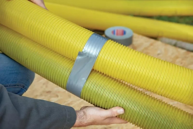 Preview: tesa® 4610, 50 mm x 50 m, Schwarz, Basic duct tape