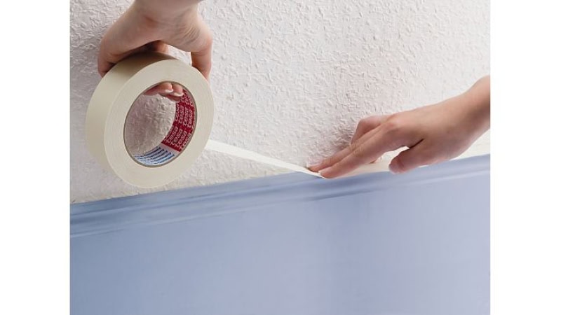 Preview: tesa® 5286, 19 mm x 50 m, 0,161 mm, Beige, Malerband Masking Economy