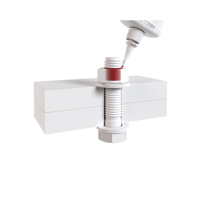 Preview: Henkel™ Loctite® 277 Schraubensicherung, 50 ml, Rot, Fest, 2596560, Für große Gewinde