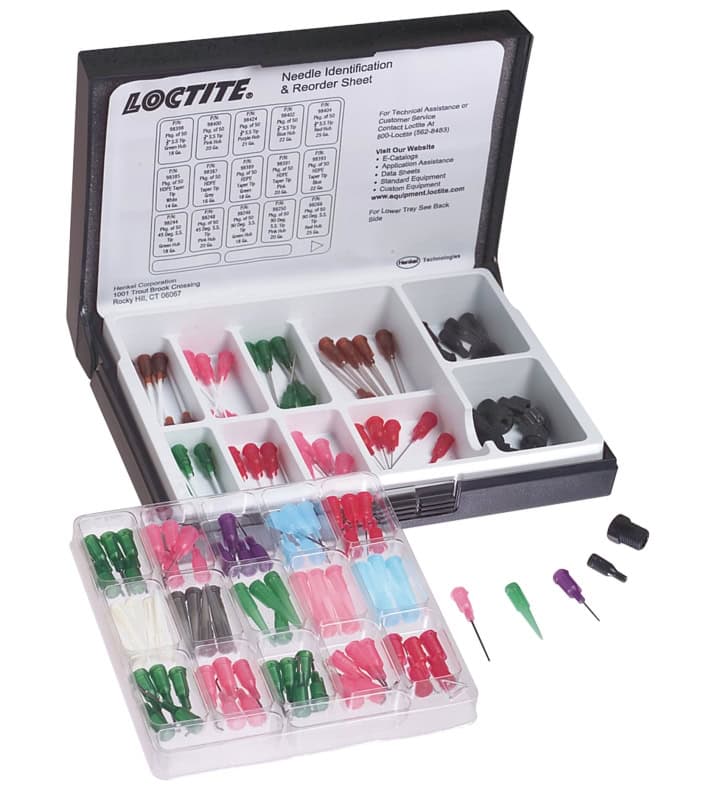 Preview: Henkel™ Loctite® 97262 Nadelauswahlset, 30 Stück, 218288, Ideal zum Ausprobieren und Ermitteln der richtigen Nadel für jede Anwendung
