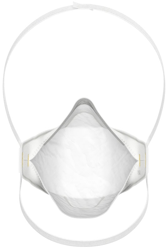 Preview: Dräger® X-plore® 1910 FFP1 NR D Atemschutzmaske / Partikelmaske 3951910, Größe M/L, Ideal für Brillenträger, Hygienisch einzelverpackt, Wirksamer Schutz gegen Stäube und Partikel bei hohem Tragekomfort