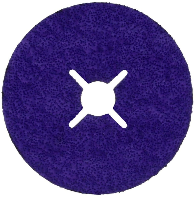 Preview: 3M™ Cubitron™ 3 1187C Fiberscheibe 3 67100, Ø 125 mm x 22 mm, 60+, 12.250 U./Min., Geschlitzt, Vulkanfiber, Präzisions-Keramikkorn, Für Metall Universal