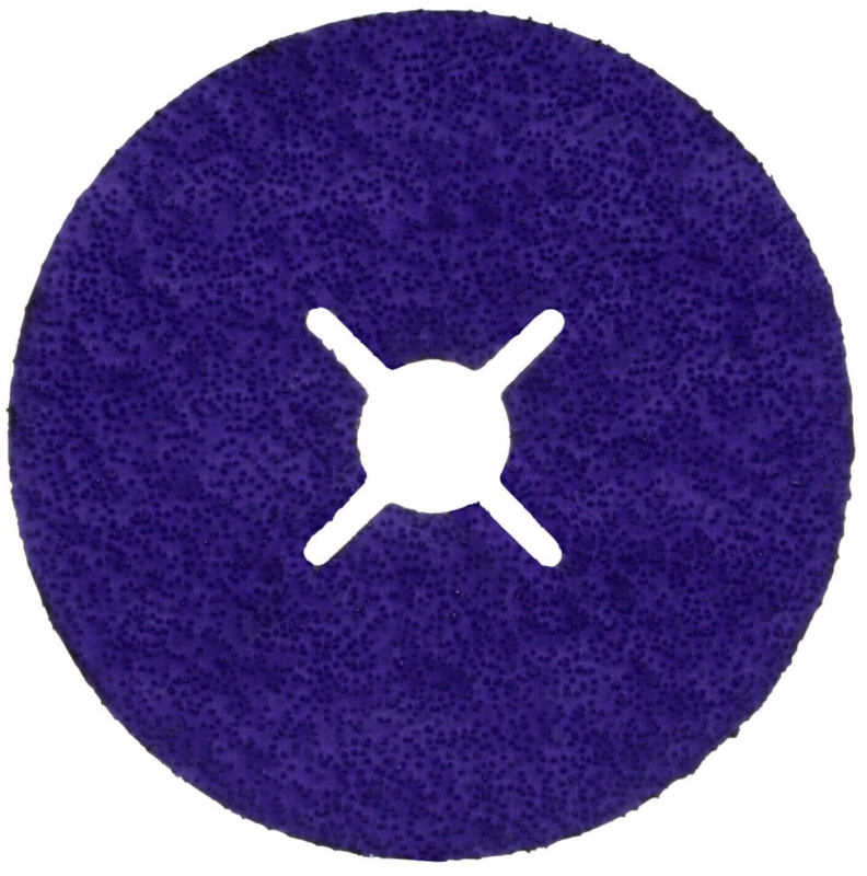 Preview: 3M™ Cubitron™ 3 1187C Fiberscheibe 67098, Ø 100 mm x ø 16 mm, 60+, 15.300 U./Min., Geschlitzt, Vulkanfiber, Präzisions-Keramikkorn, Für Metall Universal