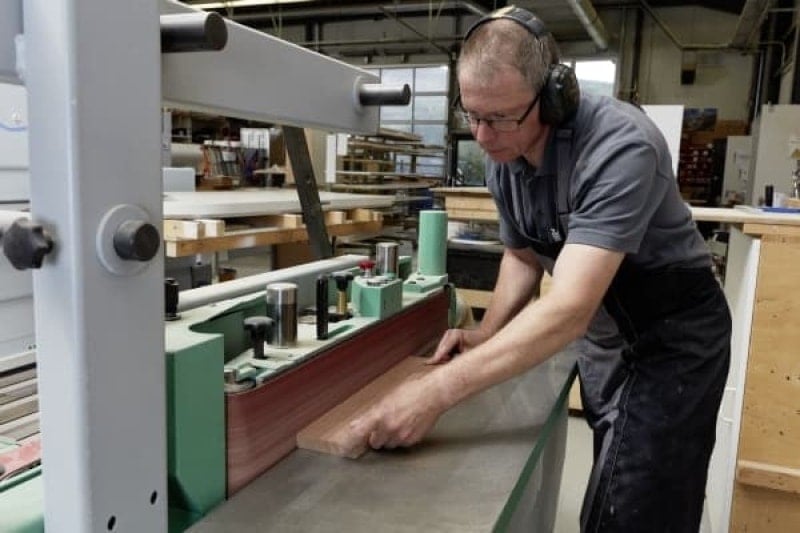 Preview: KLINGSPOR PS 29 F ACT Schleifband 307797, 150 mm x 2000 mm, P80, A, F5, Aluminiumkorn, Für Holz