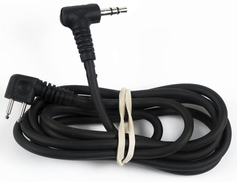 Preview: 3M™ PELTOR™ Audioeingangskabel FL6N, J22 Stecker für Smartphones und MP3 Player auf 3,5 mm Stereoklinke