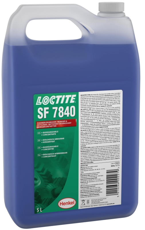 Preview: Henkel™ Loctite® Reiniger SF 7840, 5 L, Universell anwendbar