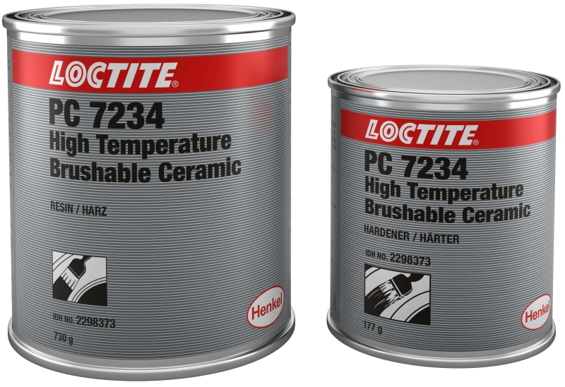 Preview: Henkel™ Loctite® PC 7234 Epoxidbeschichtung, 907 g, Rot, 4.25 : 1, 2K, 2298373, Zum Schutz vor Abrieb